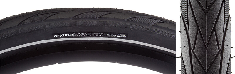 TIRE OR8 VORTEX 700x45 WIRE BELT BK/BK/REF ORIGIN 8