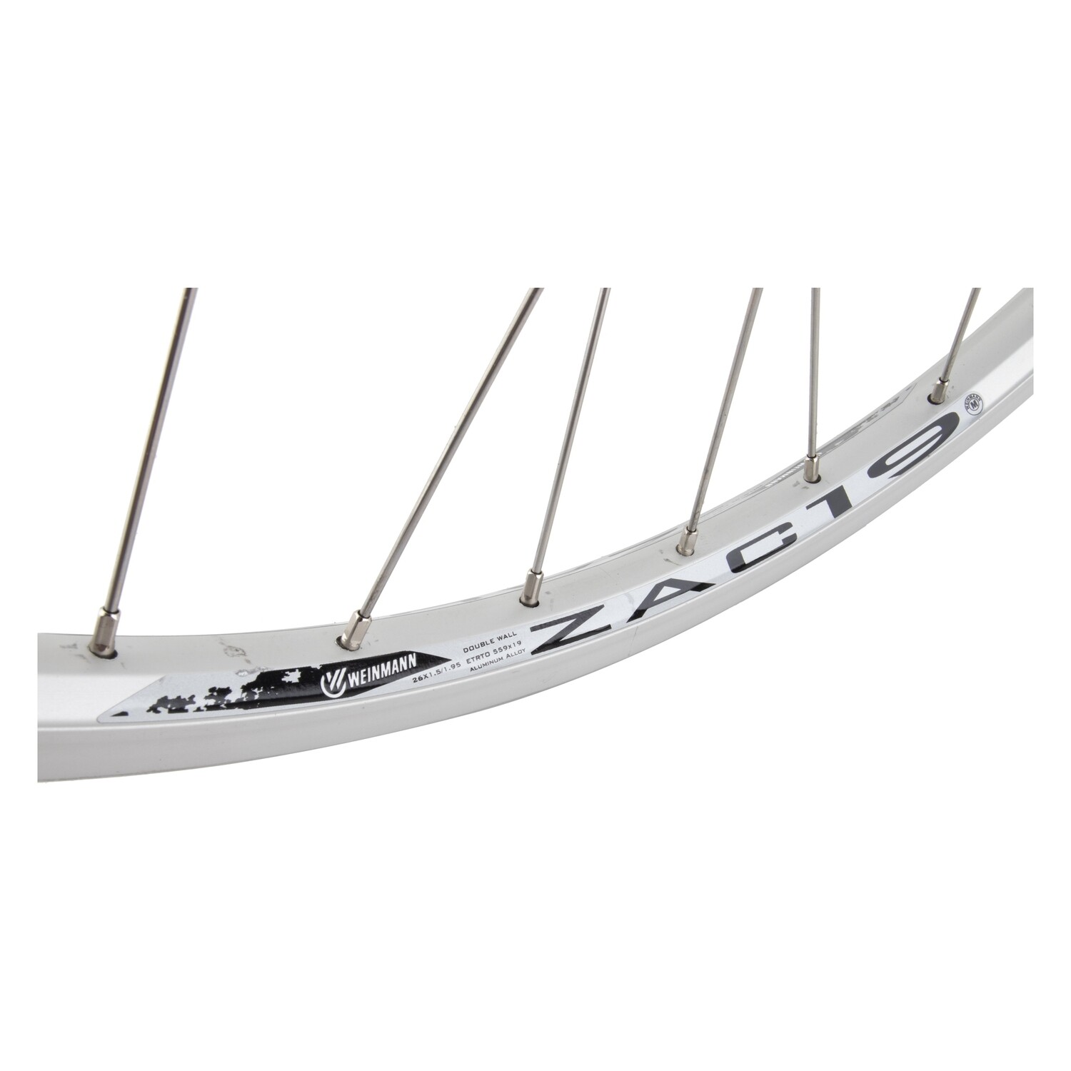 WHEEL RR 26x1.5 559x19 WEI ZAC19 SL 36 ALY FW 5/6/7sp QR SL 135mm SS2.0SL