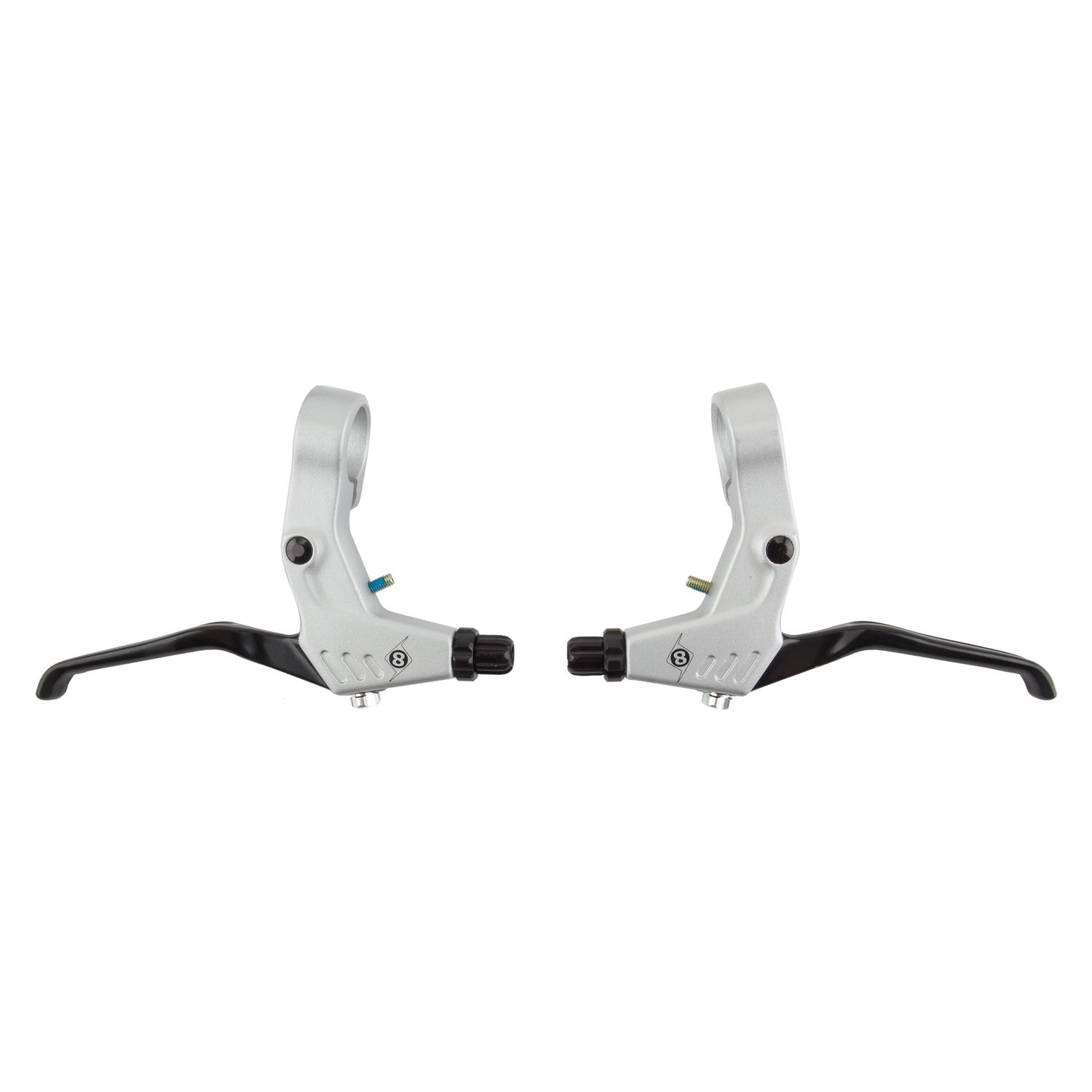 BRAKE LEVER SET Origin 8 V/CANTI ADAPTBLE ALY SLVR/BLK R L