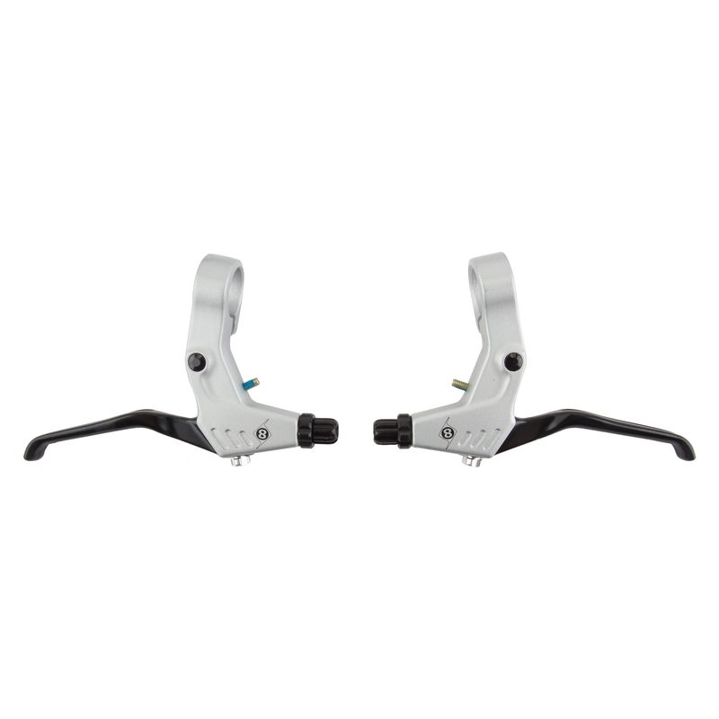 BRAKE LEVER SET Origin 8 V/CANTI ADAPTBLE ALY SLVR/BLK R L