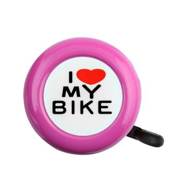 BELL SUNLT I LOVE MY BIKE PNK BELL SUNLT I LOVE MY BIKE PNK