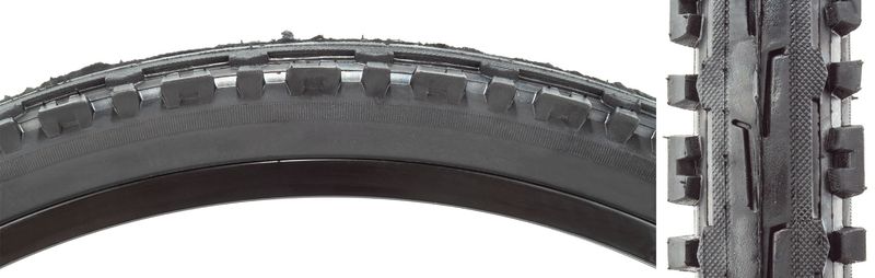 TIRE SUNLT UTILIT 26x1.95 BK/BK CROSS+ H566 WIRE