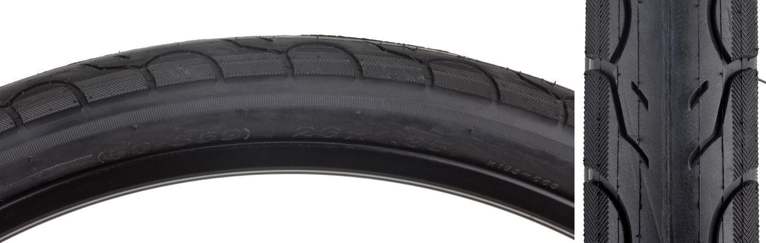 TIRES SUNLT 26x1.95 BK/BK KWEST 60lbK193