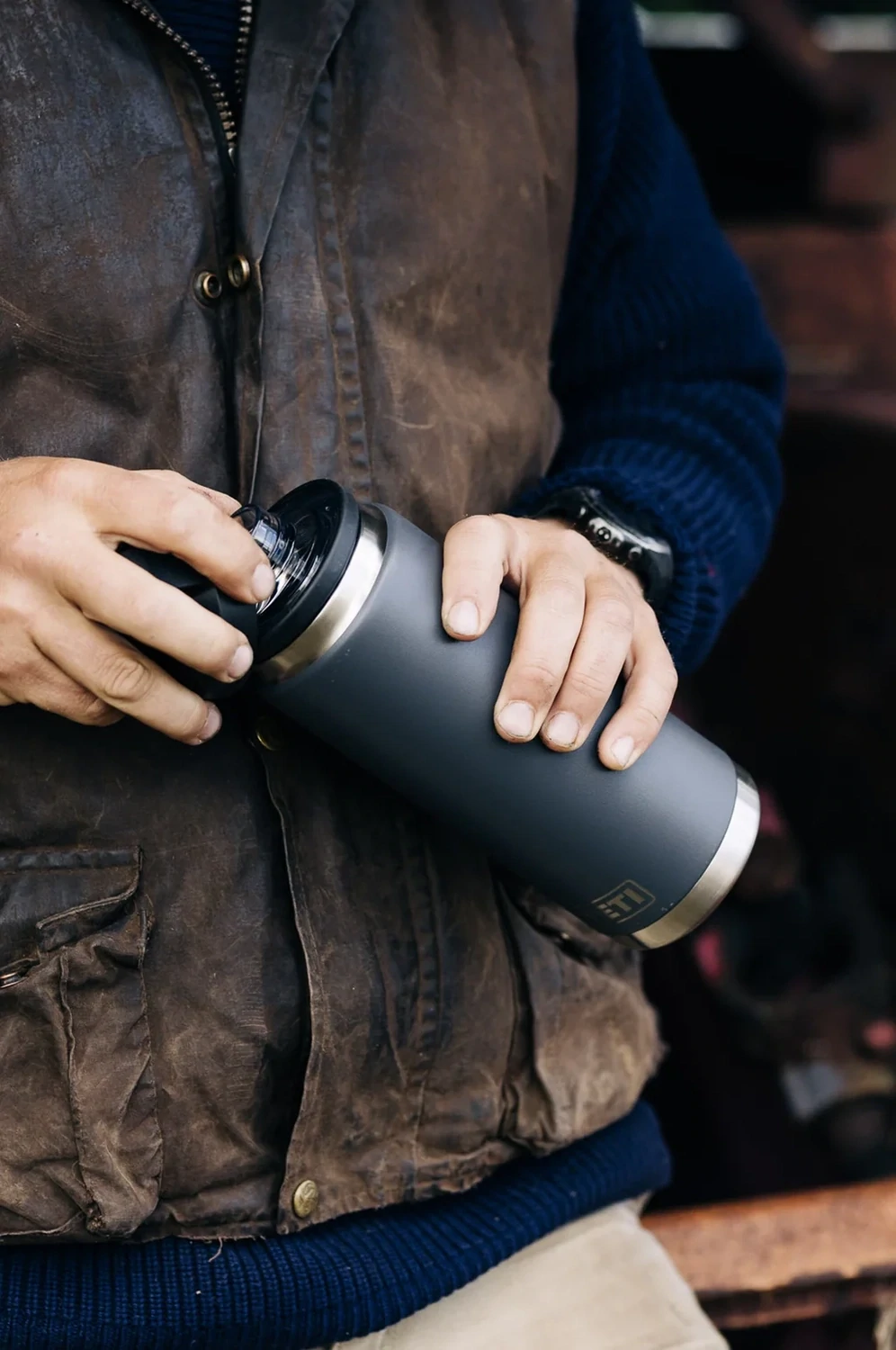 YETI RAMBLER 18 OZ BOTELLA CON  CHUG CAP