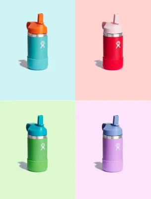 HYDRO FLASK Kids Wide Mouth Bottle 12 OZ