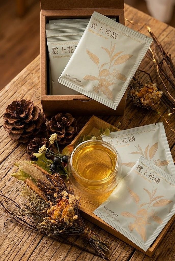 雲上花語－台灣阿里山金萱烏龍（輕焙） · 盒裝
