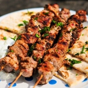 Pork Souvlaki Skewers