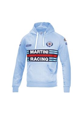 Hoodie Bleu clair SPARCO MARTINI RACING