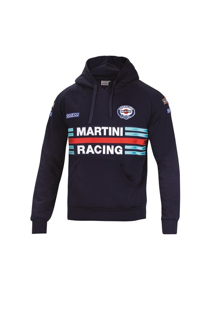 Hoodie Bleu foncé SPARCO MARTINI RACING