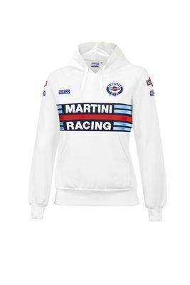 Hoodie Blanc LADY SPARCO MARTINI RACING