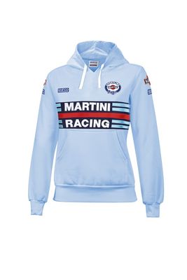 Hoodie Bleu ciel LADY SPARCO MARTINI RACING