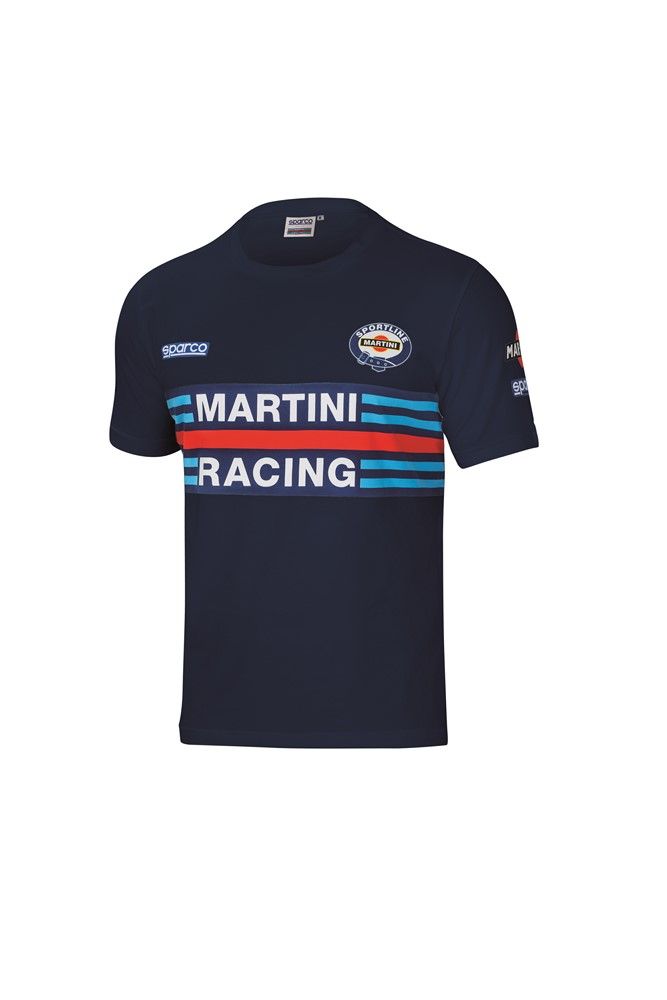 T-Shirt Bleu foncé SPARCO MARTINI RACING