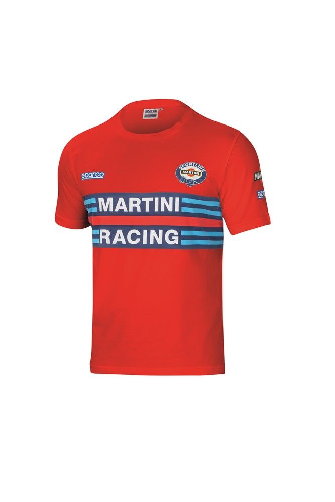 T-Shirt Rouge SPARCO MARTINI RACING