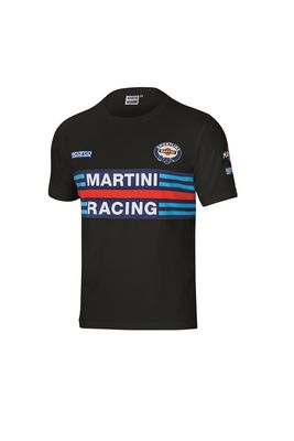 T-Shirt Noir SPARCO MARTINI RACING