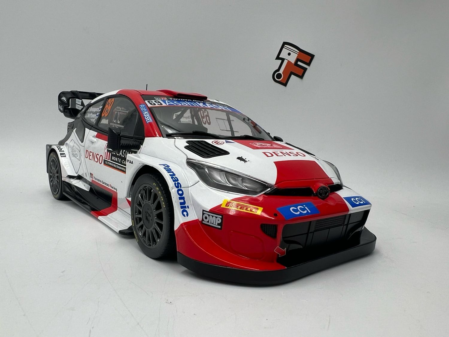 Toyota Yaris GR Rally1 #69 Monte Carlo K. Rovanpera 2023