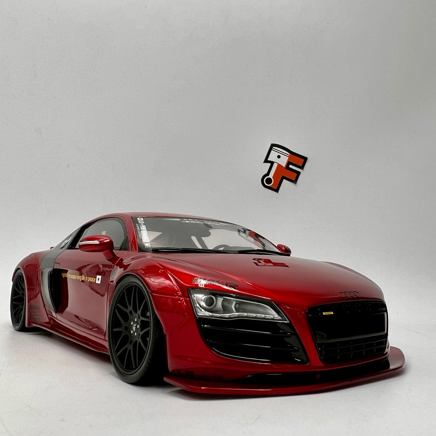 Audi R8 V10 Liberty Walk LBWK Candy Red 2022