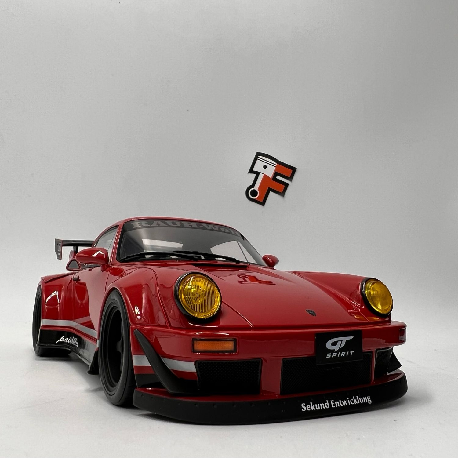 Porsche 911 RWB Painkiller Red