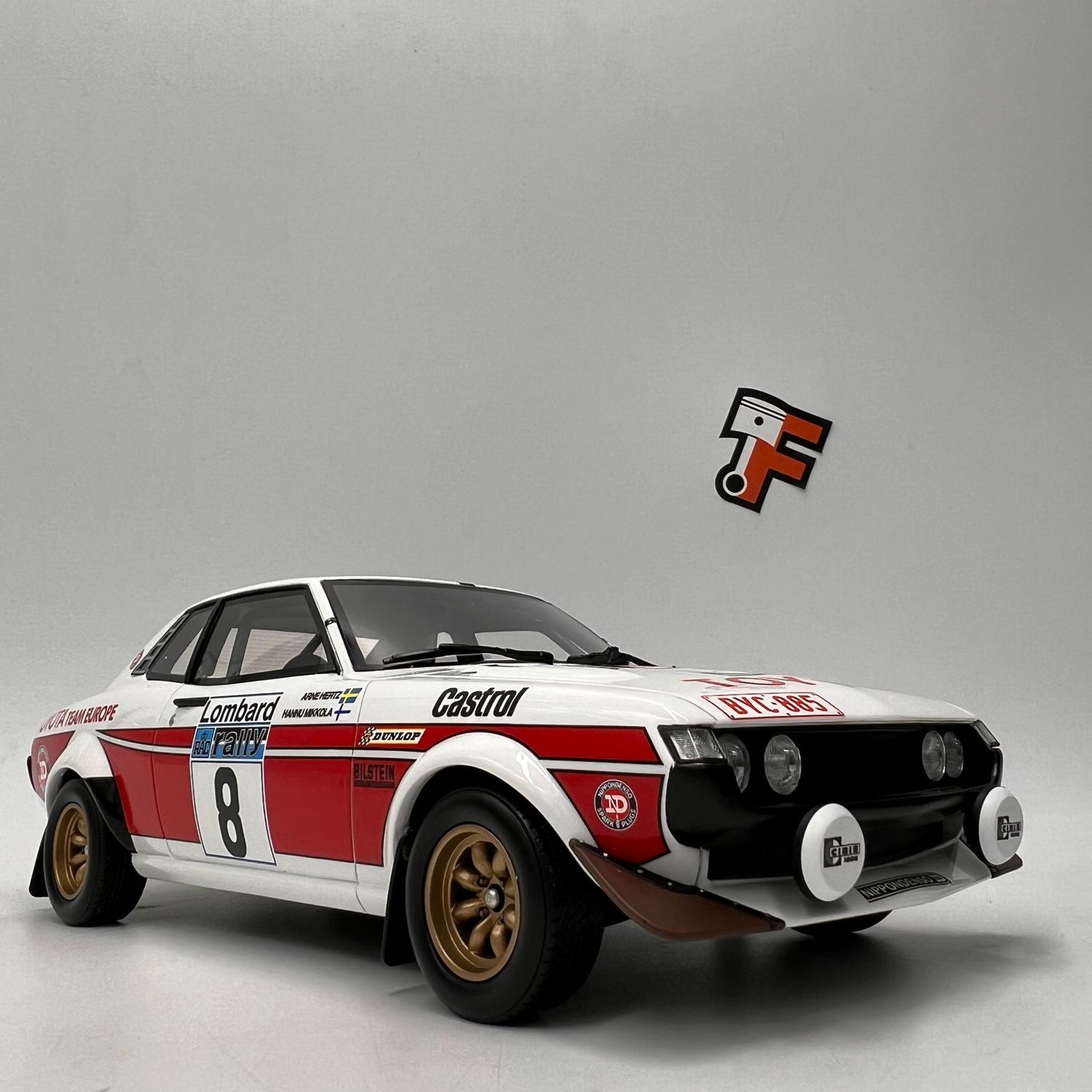 Toyota Celica RA21 RAC Rallye No8 1977