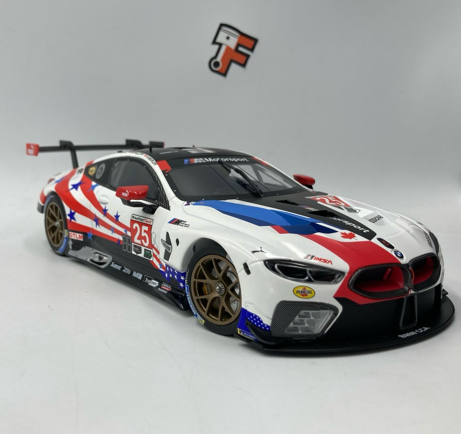 BMW M8 GTE IMSA Team RLL #25 24h Of Daytona 2019