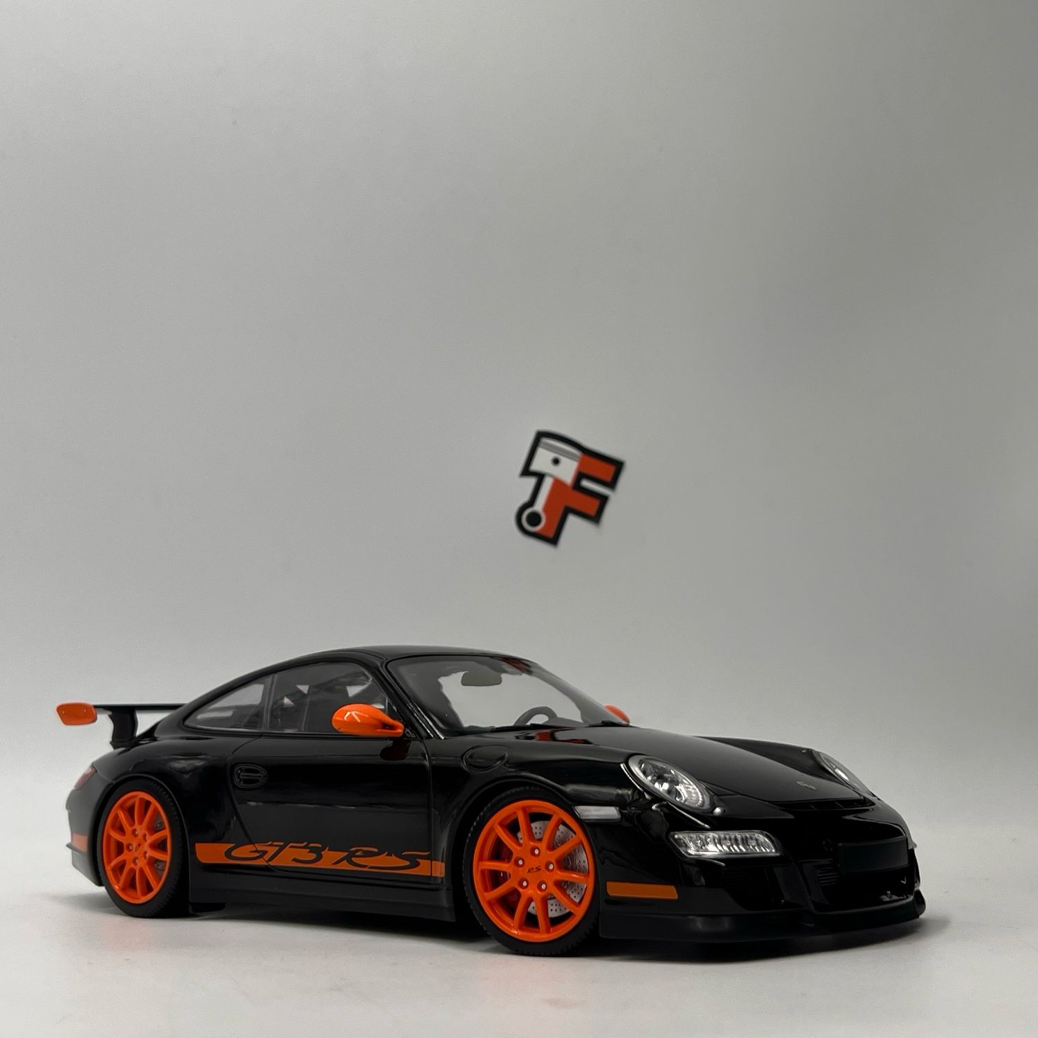 Porsche 911 997 GT3 RS Black / Orange 2007