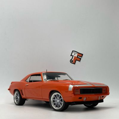 Chevrolet Camaro Custom RestoMod Orange 1969