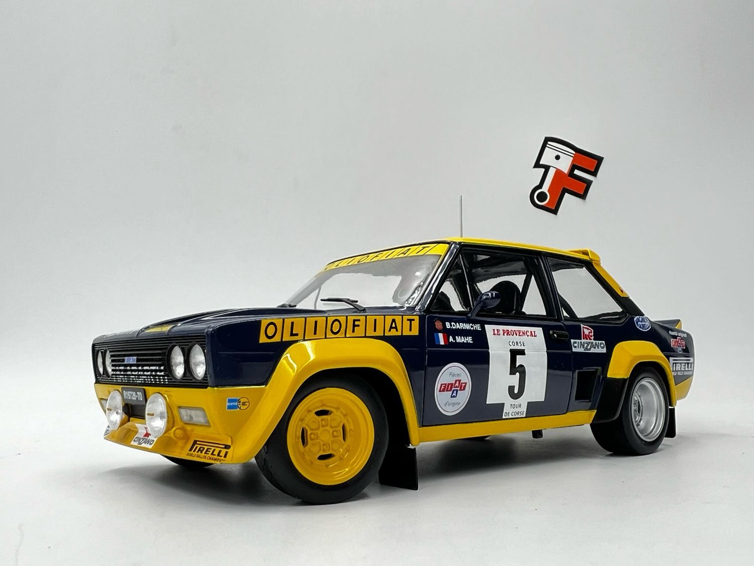 Fiat 131 Abarth Tour De Corse 1977 #5