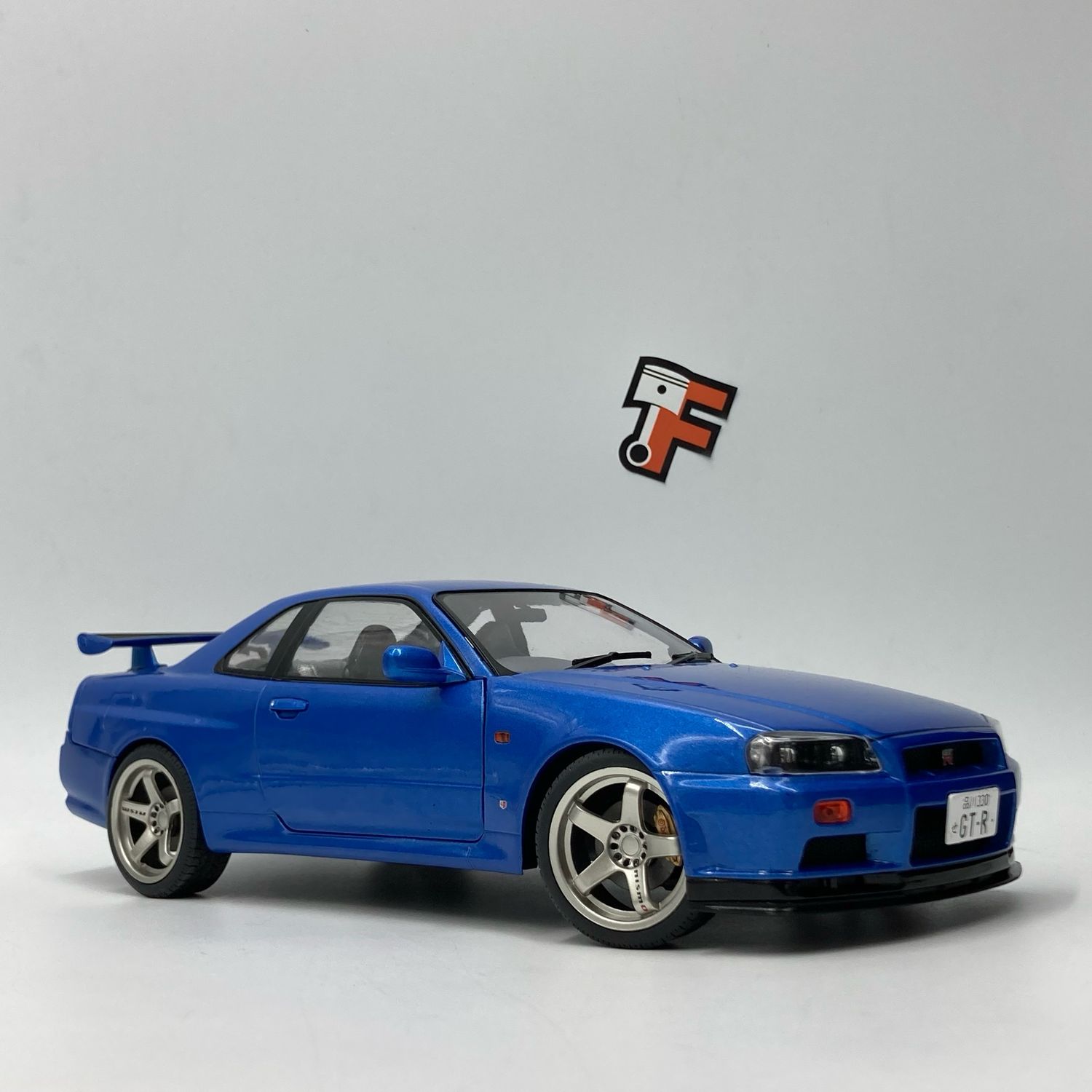 Nissan Skyline R34 GTR Vspec Bayside Blue 1999