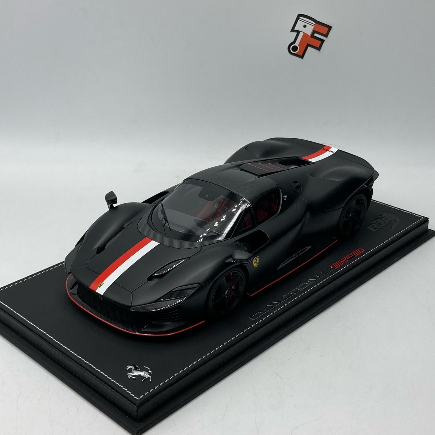 Ferrari SP3 Daytona Nero Opaco C.Leclerc