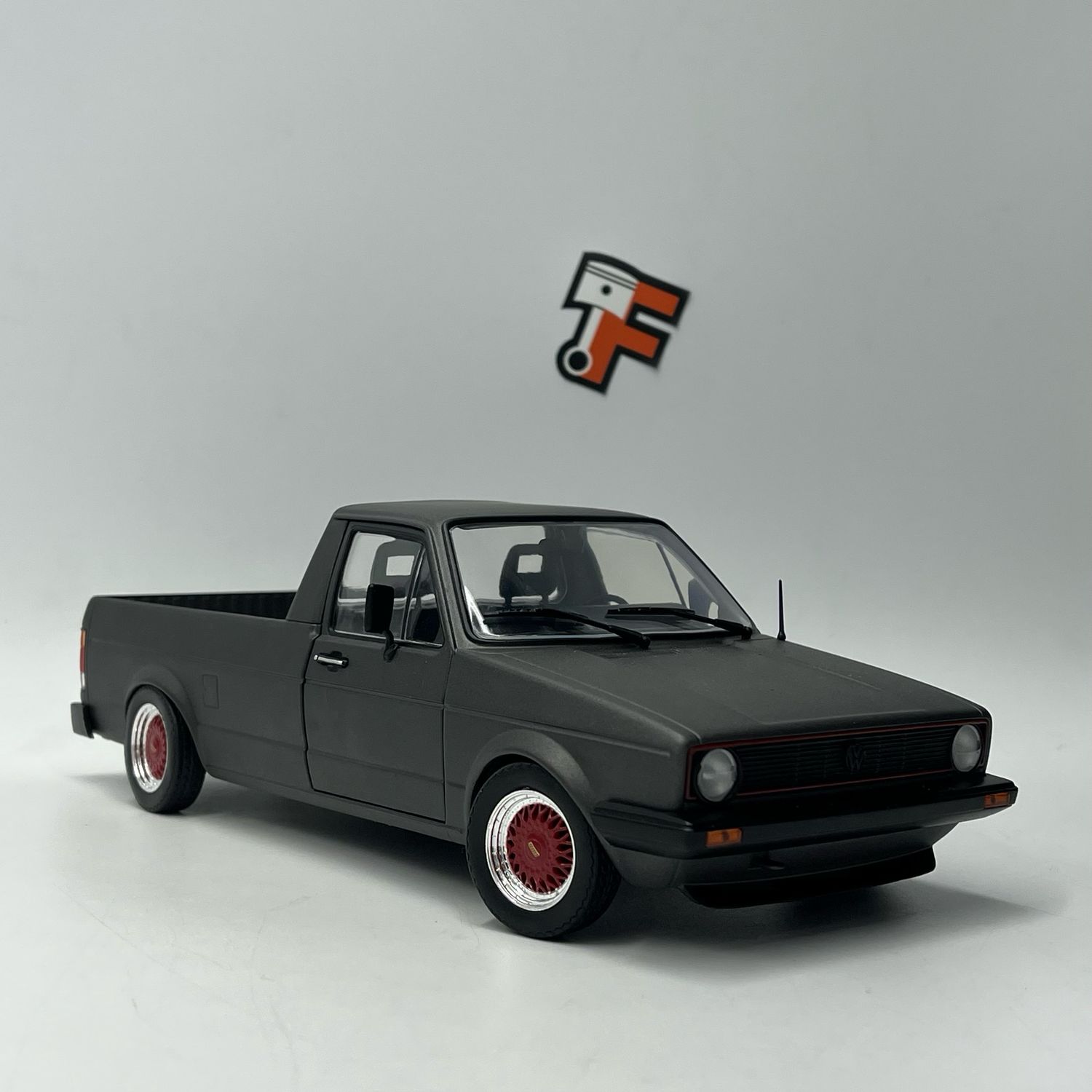 Volkswagen Caddy Mk.1 Grey Custom 1982