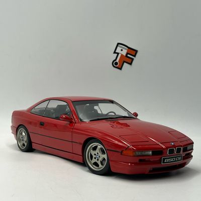 BMW 850 CSI E31 Rot 1990