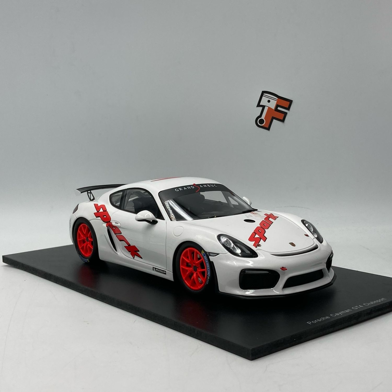 Porsche Cayman 3.8 GT4 Clubsport White 2016