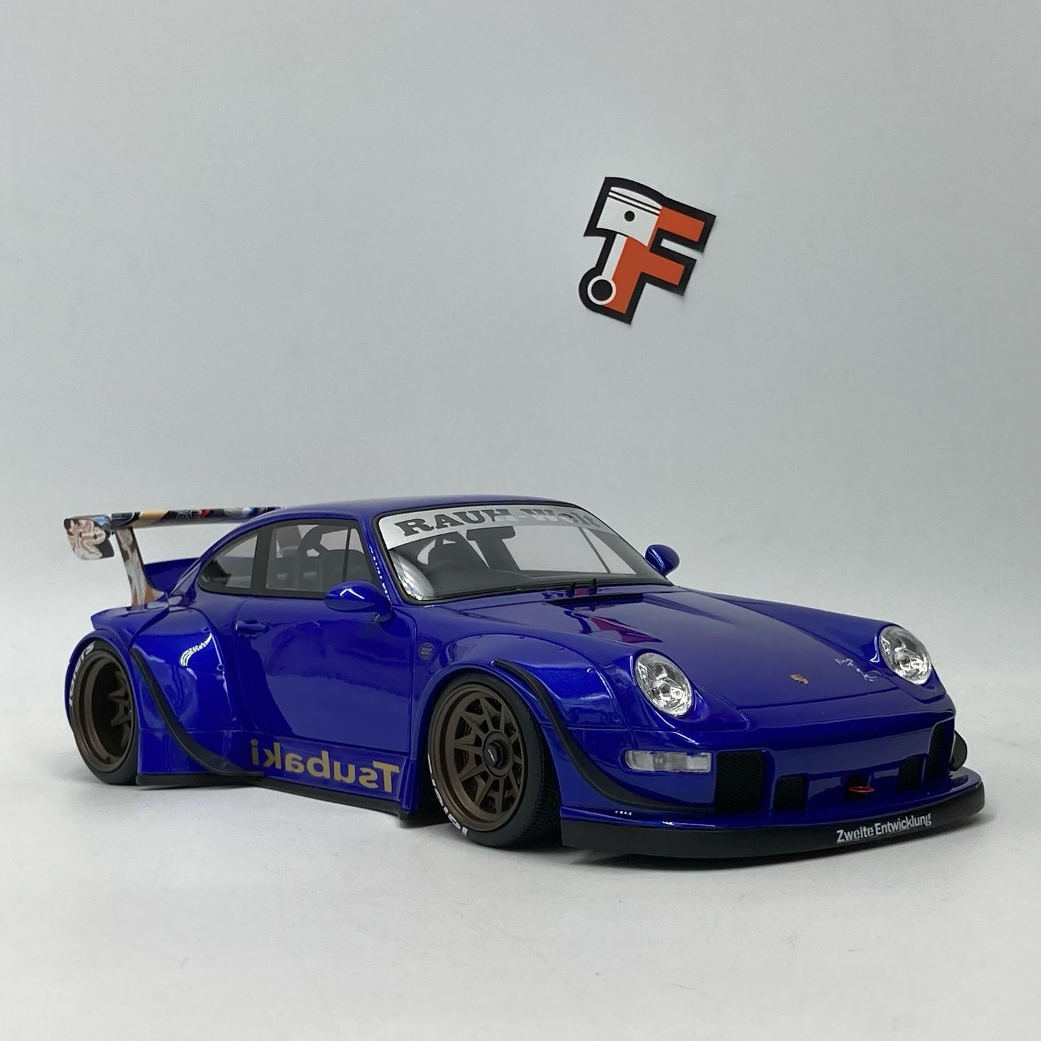 Porsche 911 RWB Tsubaki Blue 2019