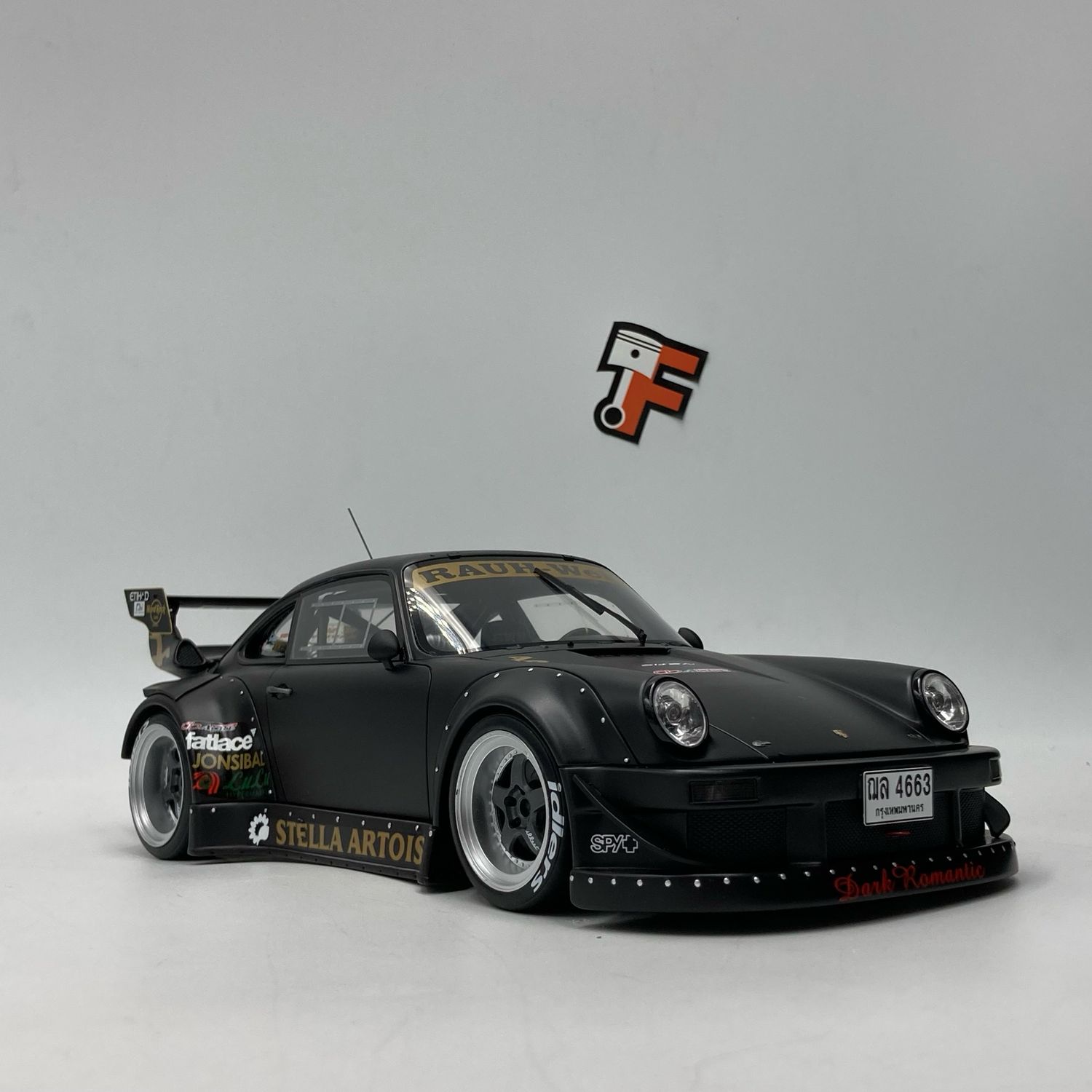 Porsche 911 930 RWB Stella Artois Matt Black 2010