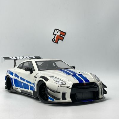 Nissan GT-R R35 W/ Liberty Walk Body Kit 2.0 2024