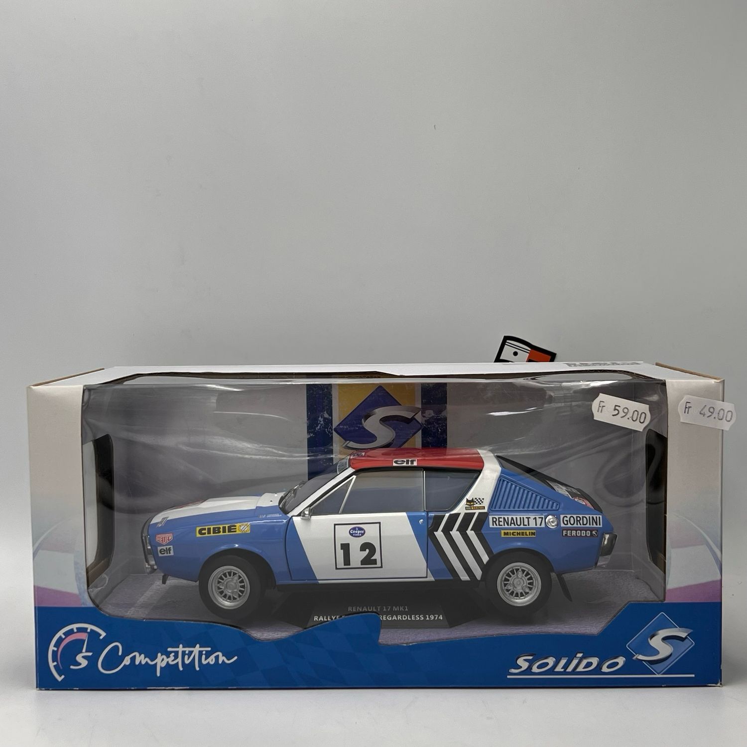 Renault 17 Gordini USA Rally #12 1974