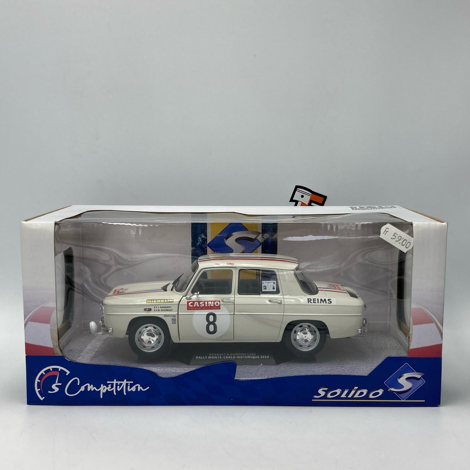 Renault 8 Gordini Rallye Historique Monte-Carlo #8 1964