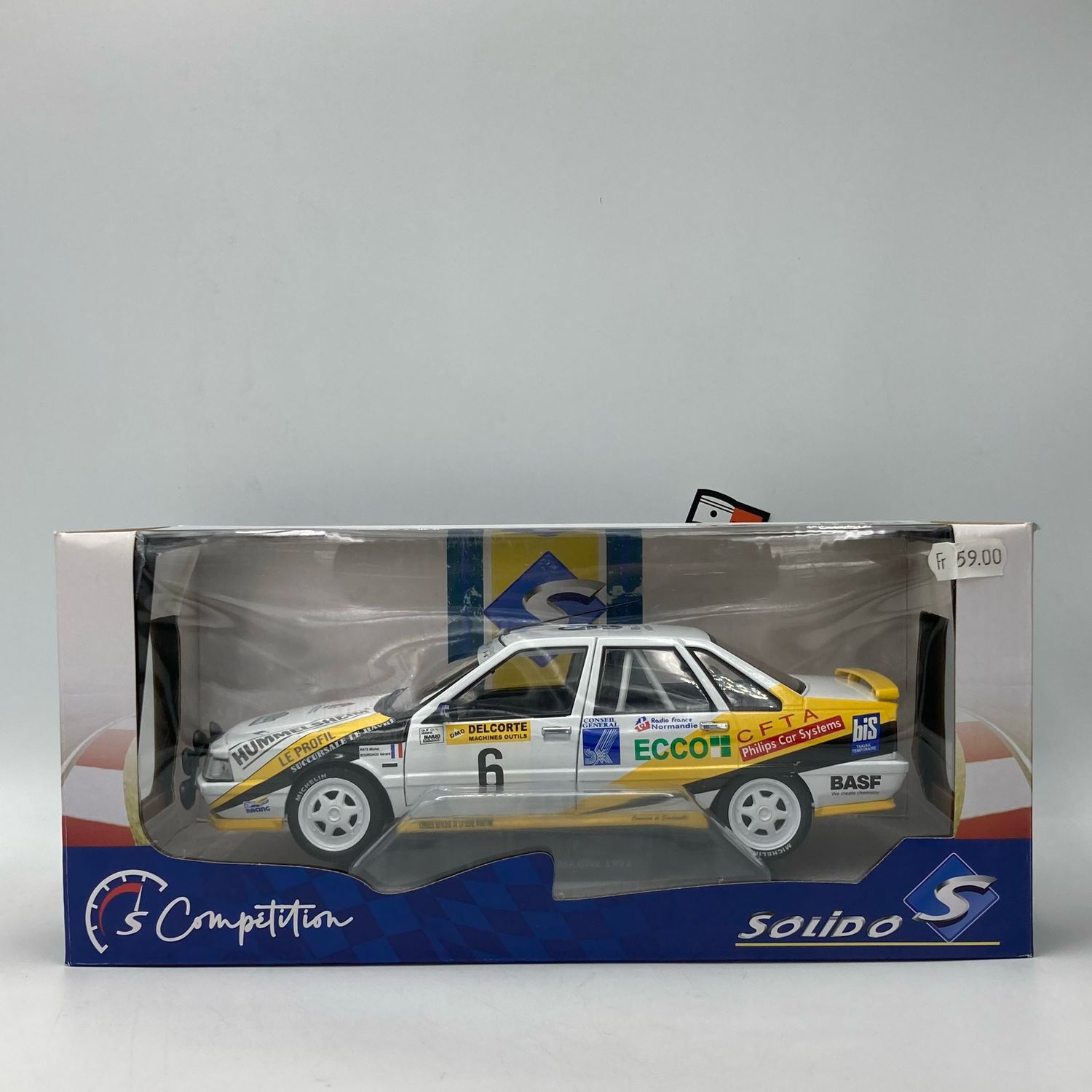 Renault 21 Turbo Gr.A Rallye Charlemagne #15 1991