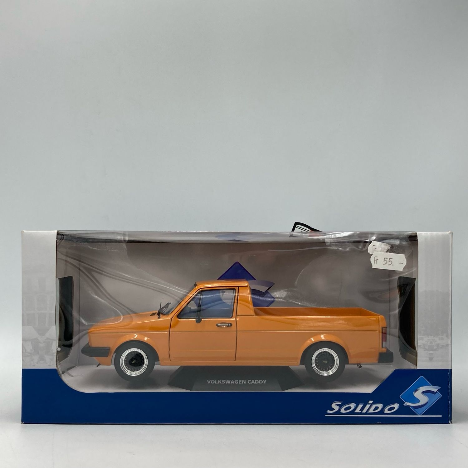 VW Caddy MKI Custom Orange 1982