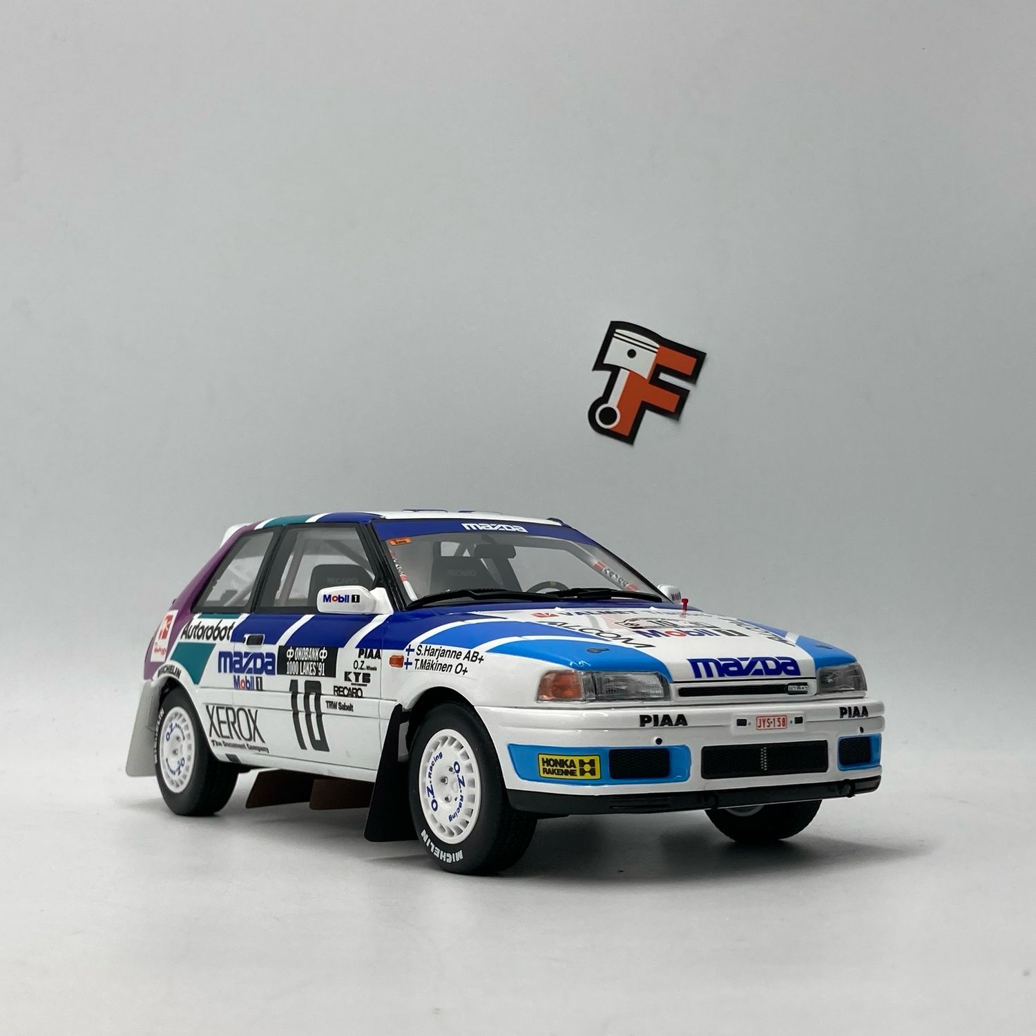 Mazda 323 GTX Gr.A 1000 Lakes Rally T.Mäkinen 1991