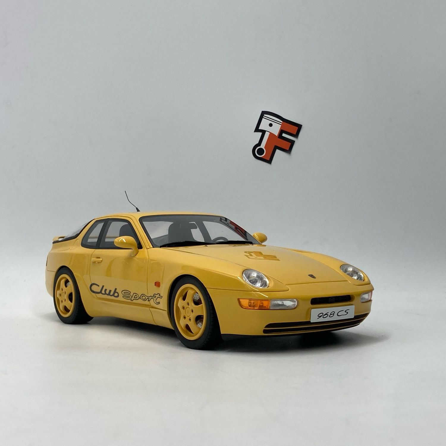 Porsche 968 CS Gelb 1993