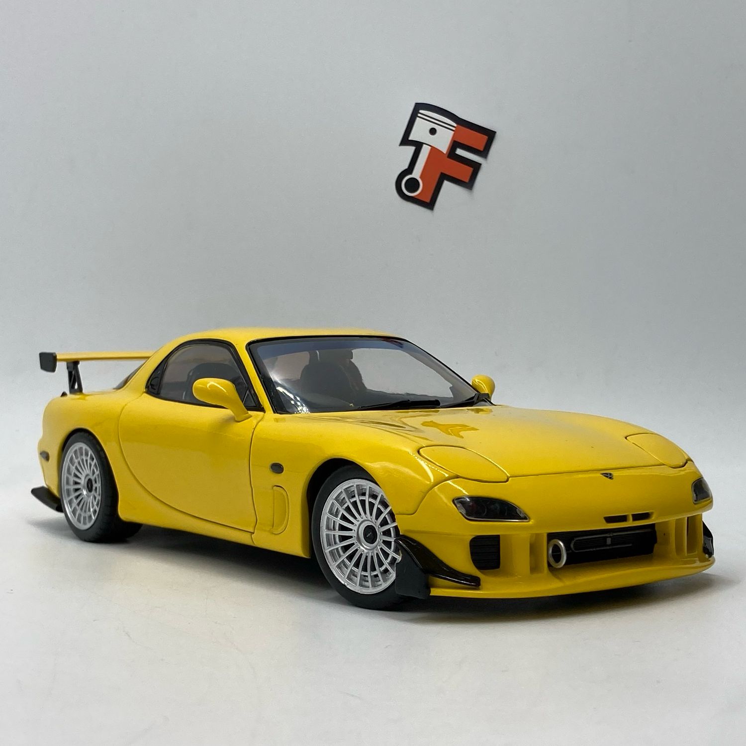 Mazda RX7 FD3S RS Yellow Streetfighter 1994