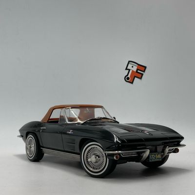 Chevrolet Corvette C2 Stingray Comvertible Black 1963