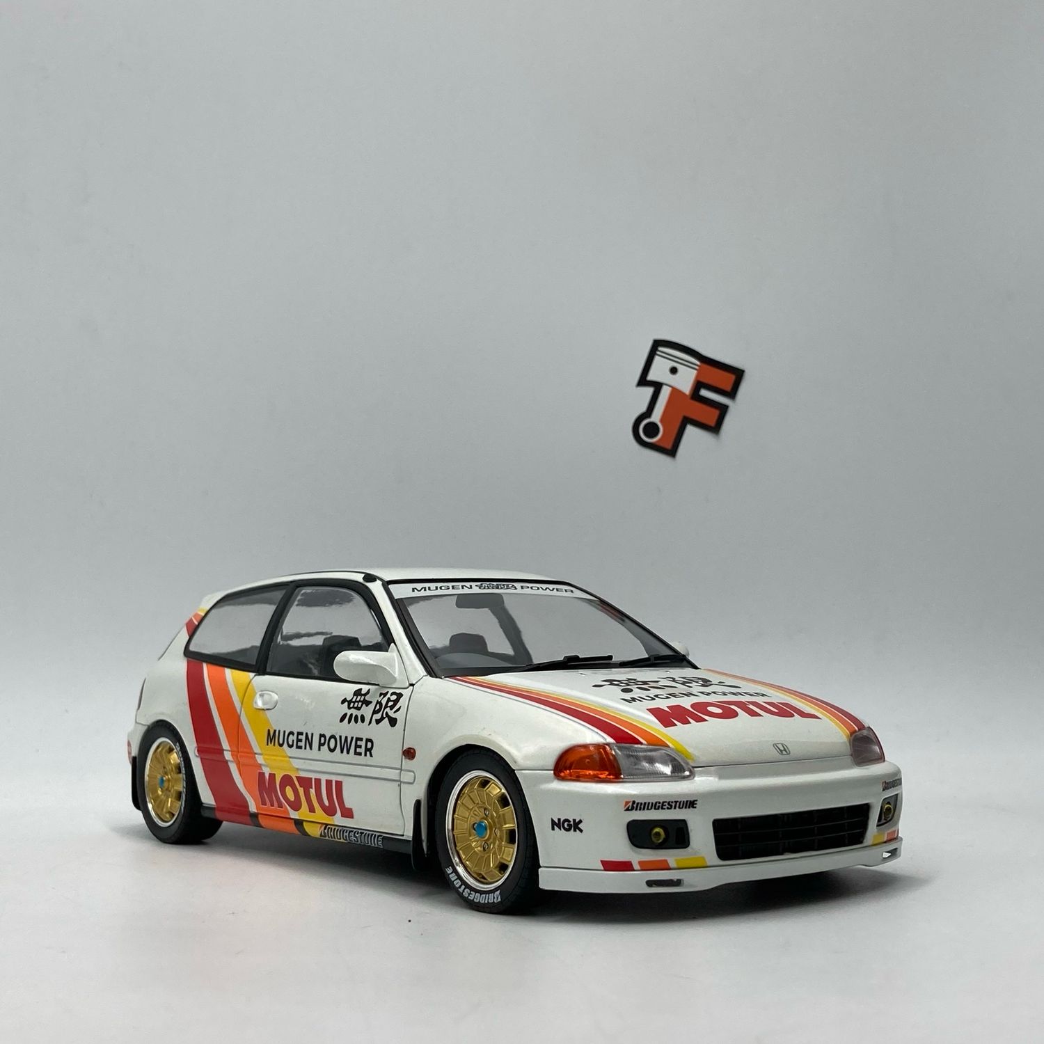 Honda Civic EG6 Mugen Racing White 1992