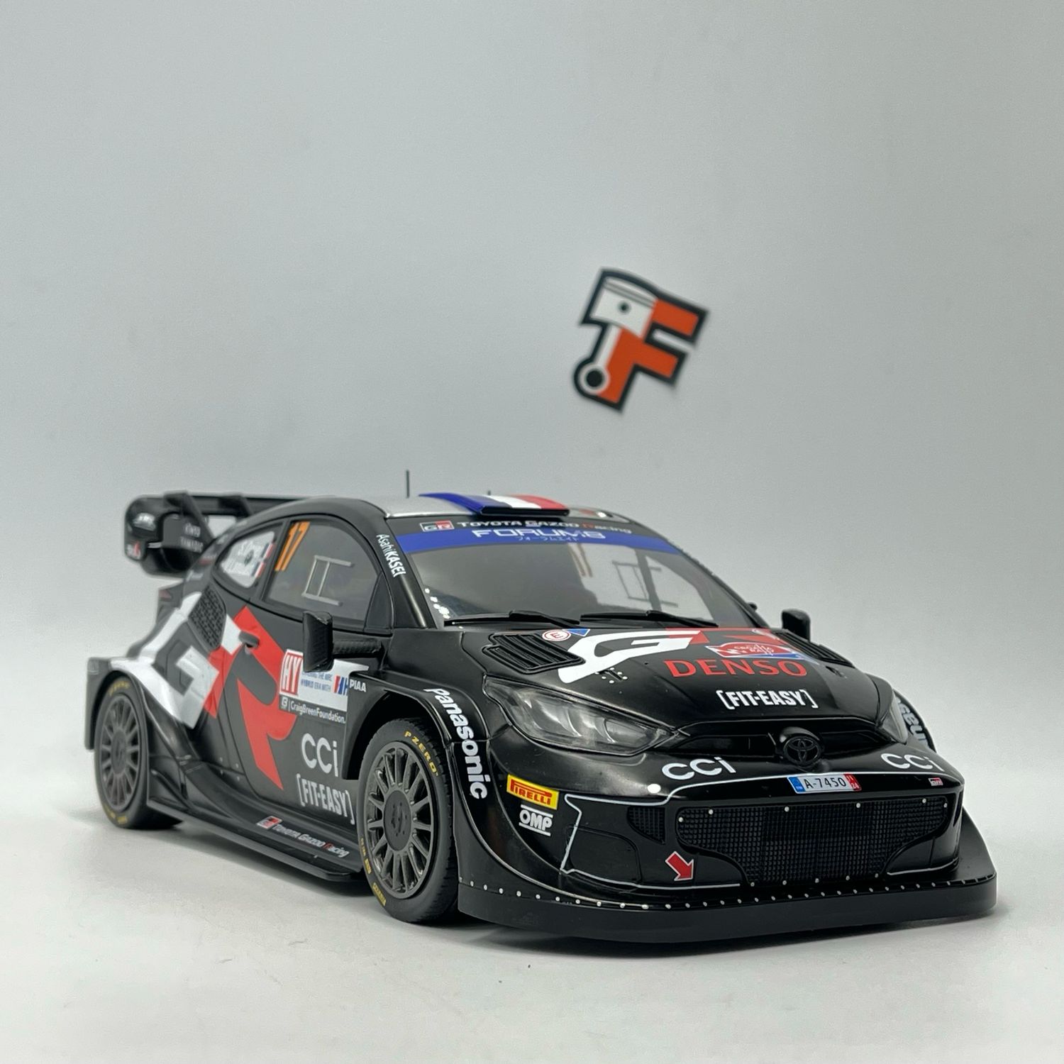 Toyota Yaris GR Rally 1 Hybrid Winner Rally Croatia 2024 #17
