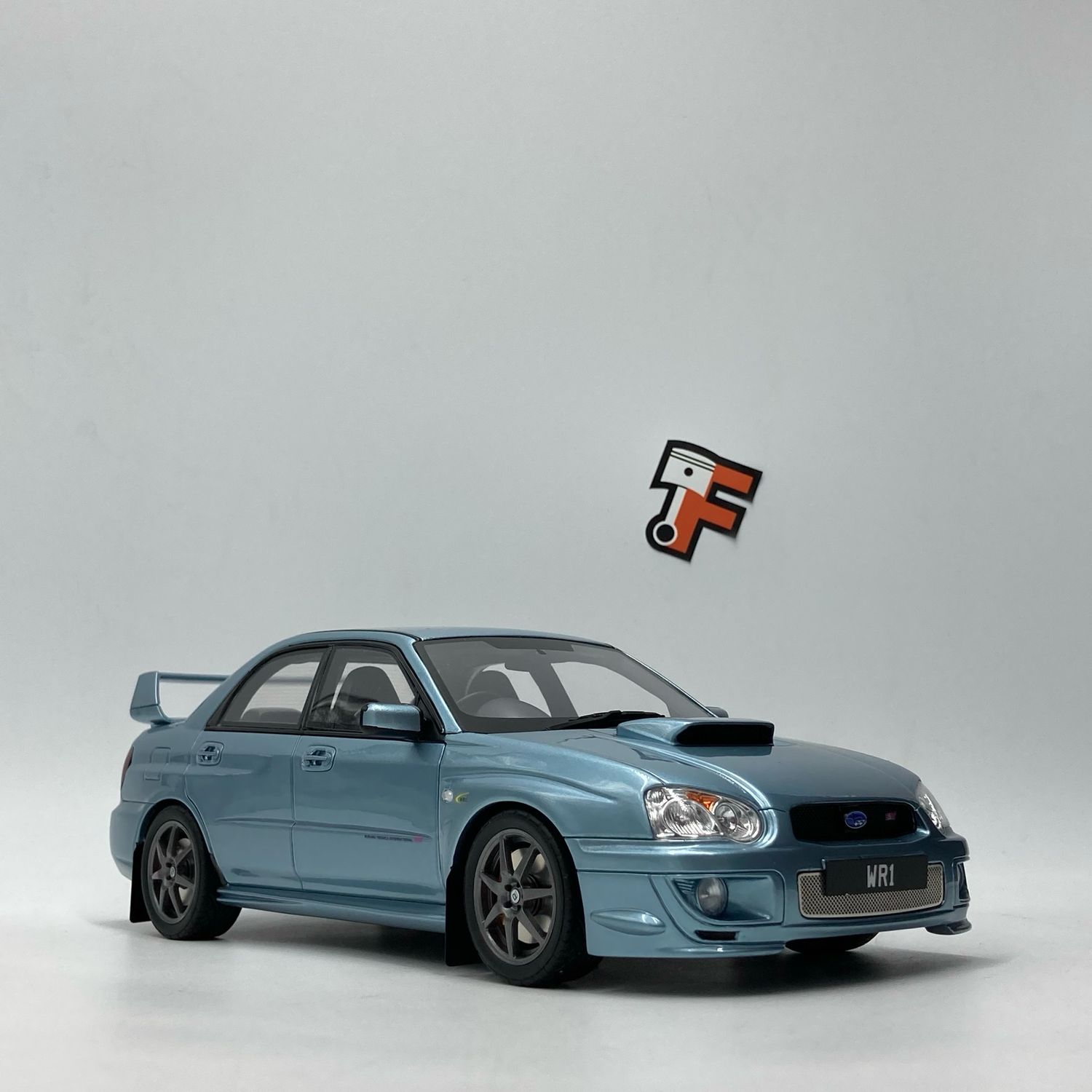Subaru Impreza WRX STI WR1 P.Solberg Ice Blue 2004