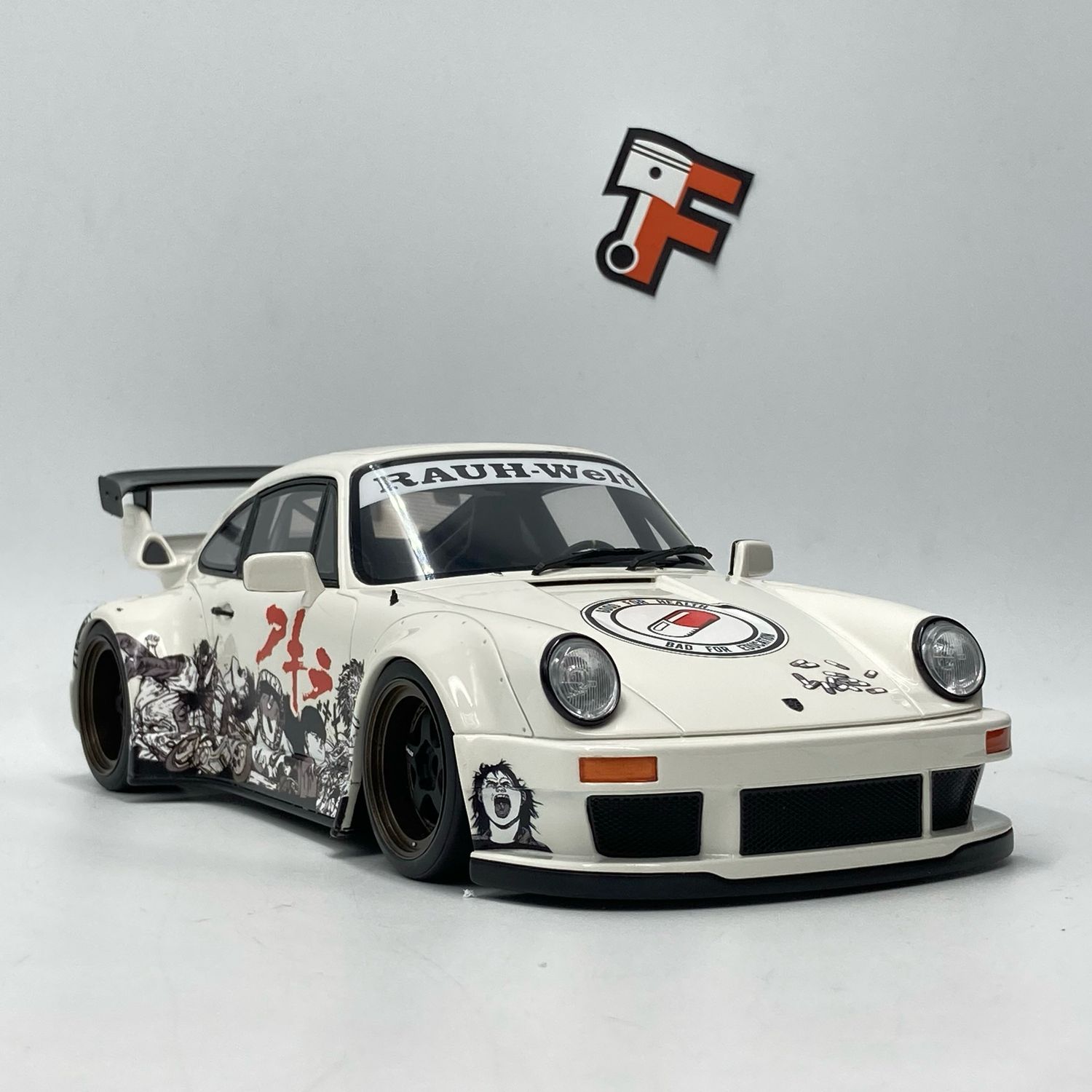 Porsche 911 RWB Akira Type 2024 White