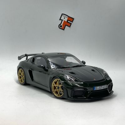 Porsche Cayman GT4 RS Pack Weissach BrewsterGreen