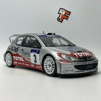 Peugeot 206 WRC Tour De Corse #3 G. Panizzi 2002
