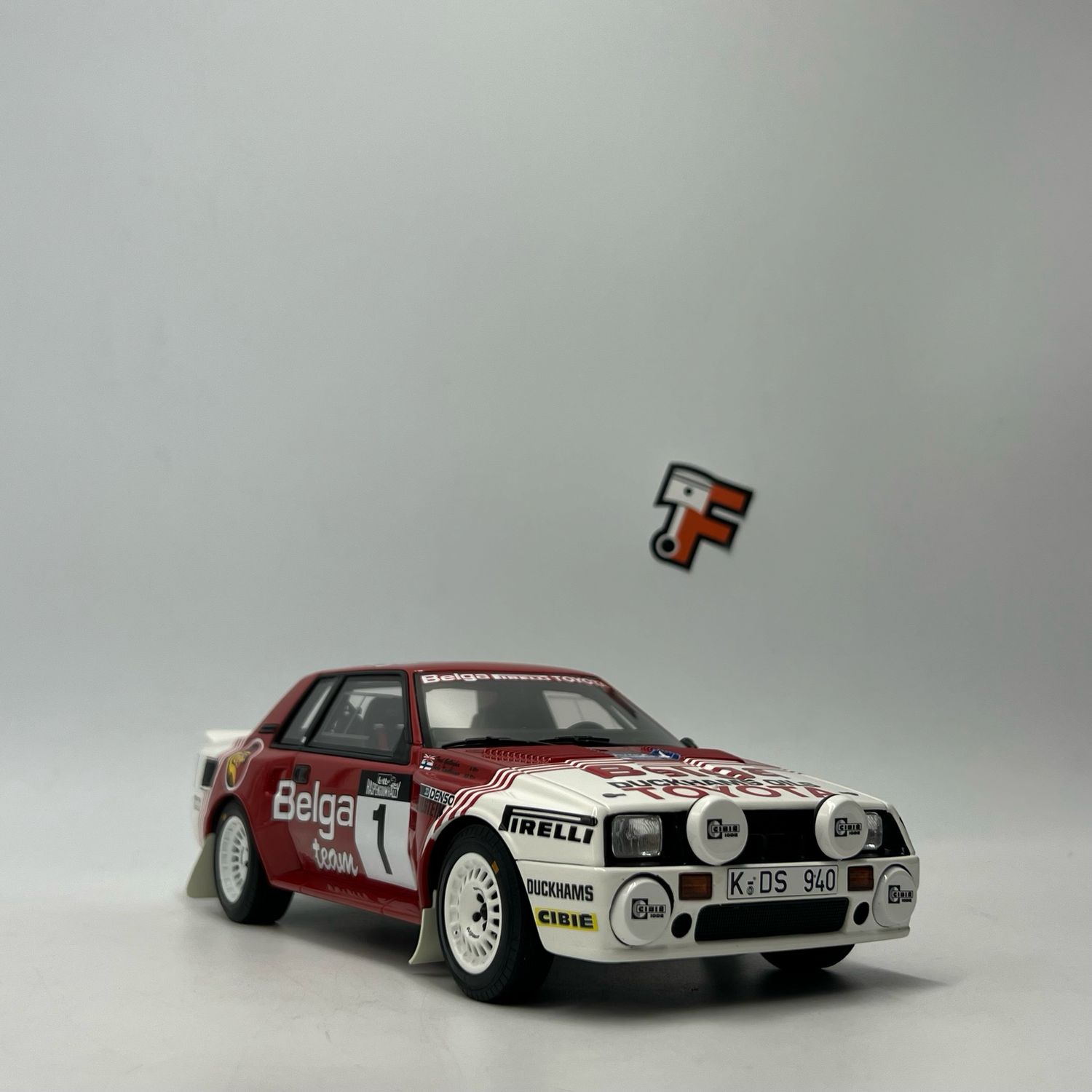 Toyota Celica Twin Cam Turbo Night Version Gr.B Team Belga #1 1985