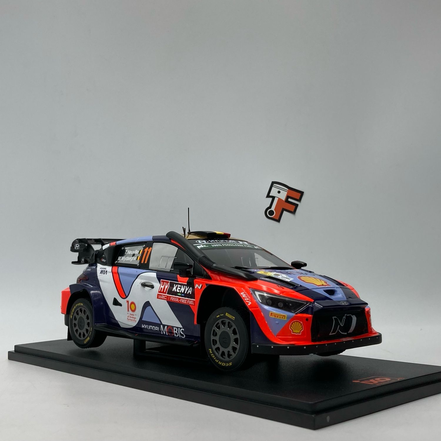 Hyundai i20N WRC Safari Kenya #11 T.Neuville 2024